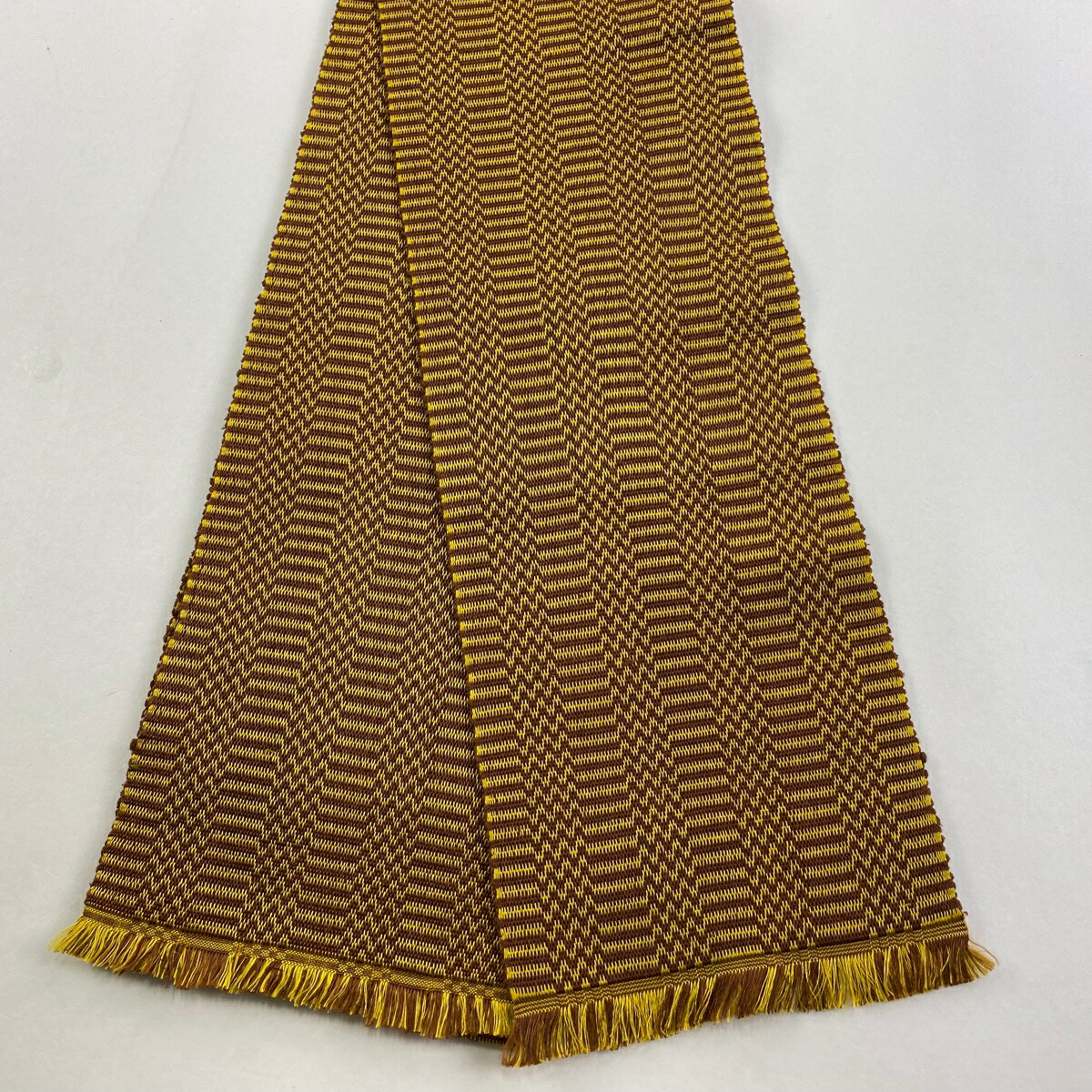 楽天市場】染織iwasaki 岩崎訓久・悦子緯吉野 半幅帯【中古