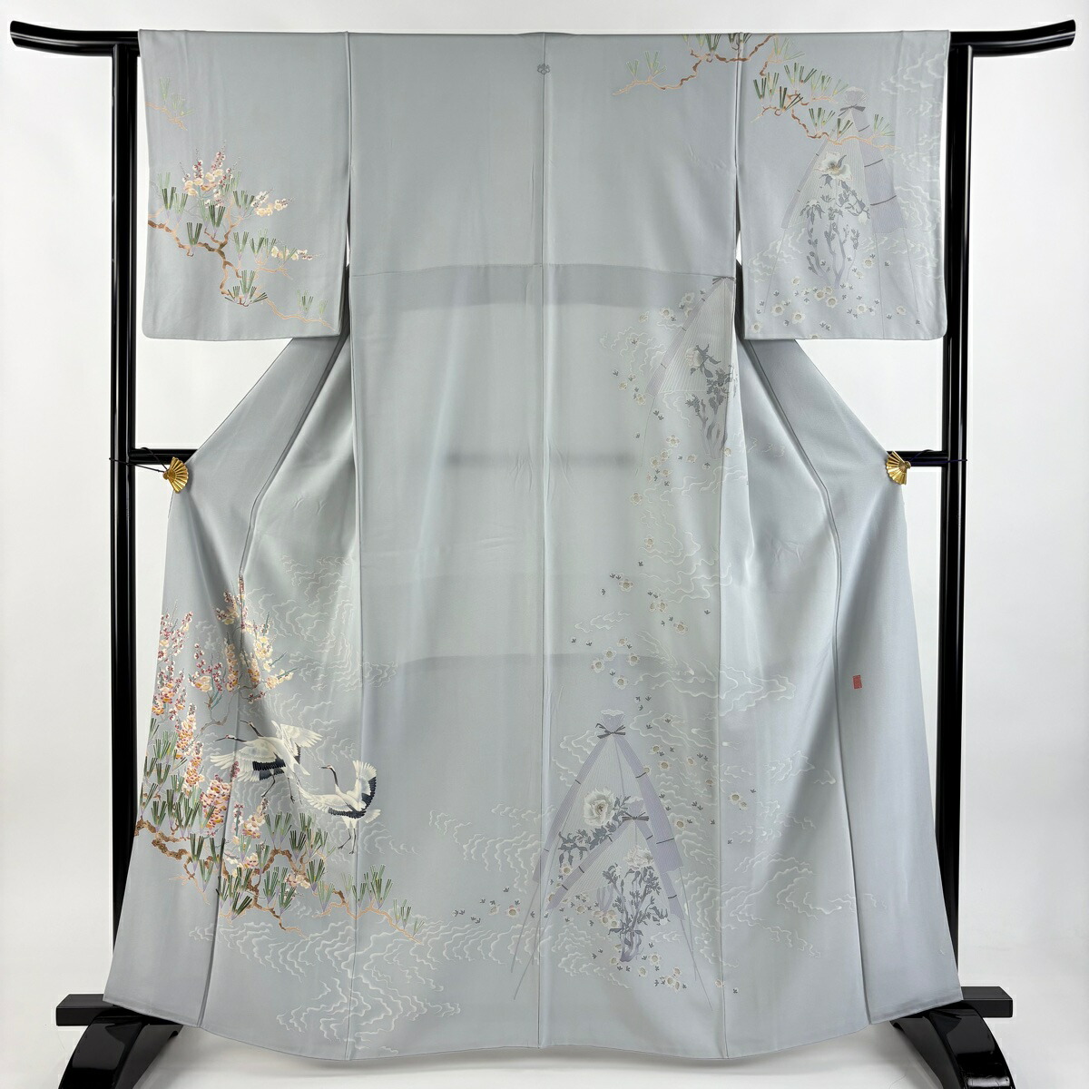 楽天市場】村上淳二山辺の風景模様京友禅 訪問着【中古】 : 銀座かわの屋