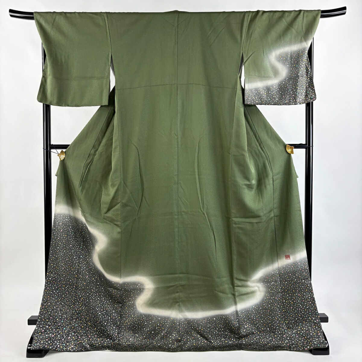 楽天市場】◇藤林徳扇◇美品 着物染色家 12代目藤林徳扇 新世紀双鶴