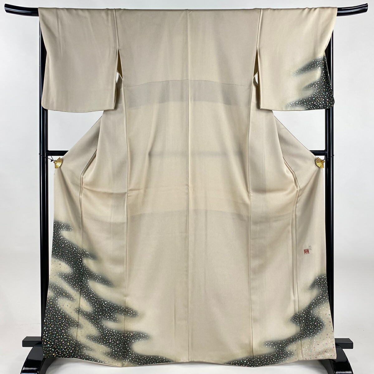 楽天市場】◇藤林徳扇◇美品 着物染色家 12代目藤林徳扇 新世紀双鶴