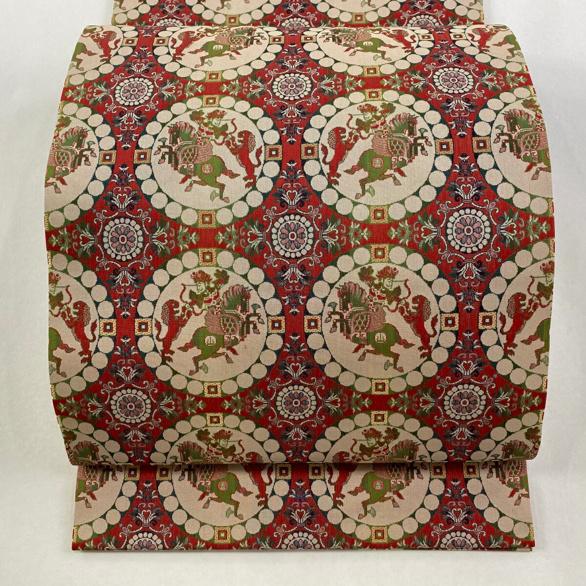 楽天市場】龍村美術織物「糸屋輪宝手」光波仕立 開名古屋帯【中古