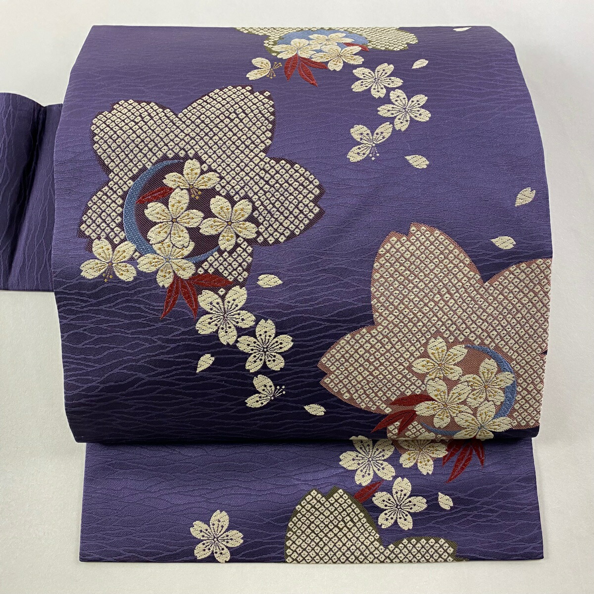 楽天市場】大浦紫山金泥更紗 名古屋帯【中古】 : 銀座かわの屋