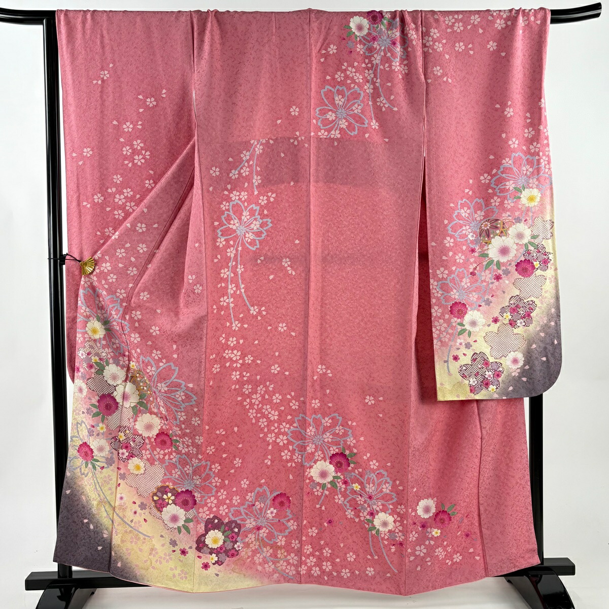 楽天市場】振袖 身丈151cm 裄丈63cm S 袷 谷崎潤一郎之世界 落款あり