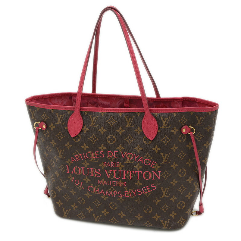 ルイ・ヴィトン トートバッグ モノグラム ネヴァーフル MM LV × TM ネヴァーフル MM モノグラム・アンプラント｜ルイ