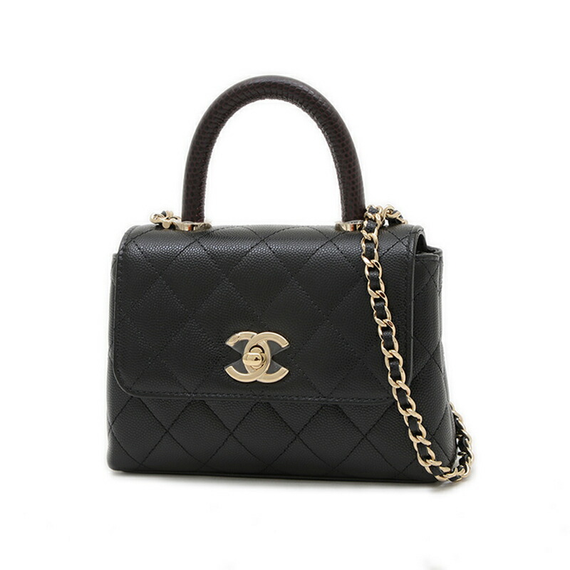 楽天市場】シャネル CHANEL ハンドバッグ ココハンドル エクストラミニ