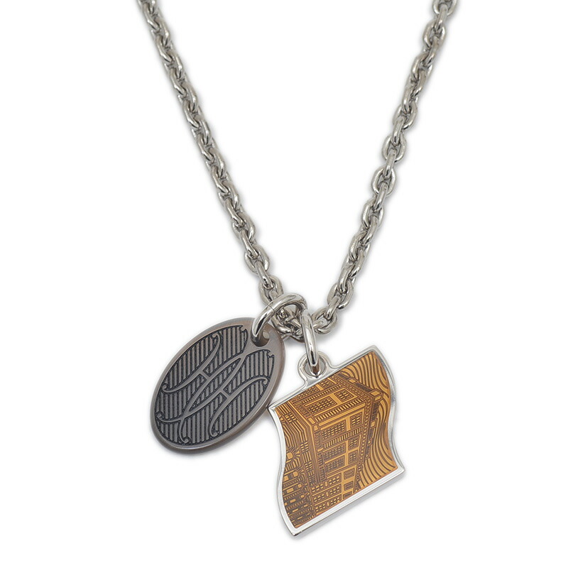 HERMES コルH ペンダントネックレス エルメス コルH Cor H ペンダント ネックレス (HERMES/ネックレス