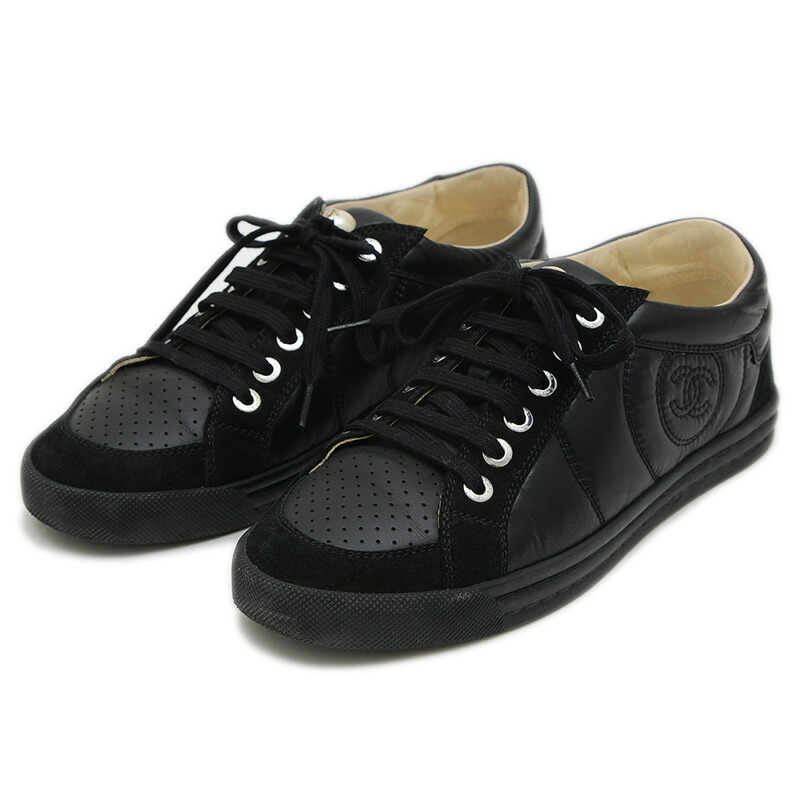 楽天市場】【γ】【返品可】シャネル CHANEL トレーナーズ スニーカー