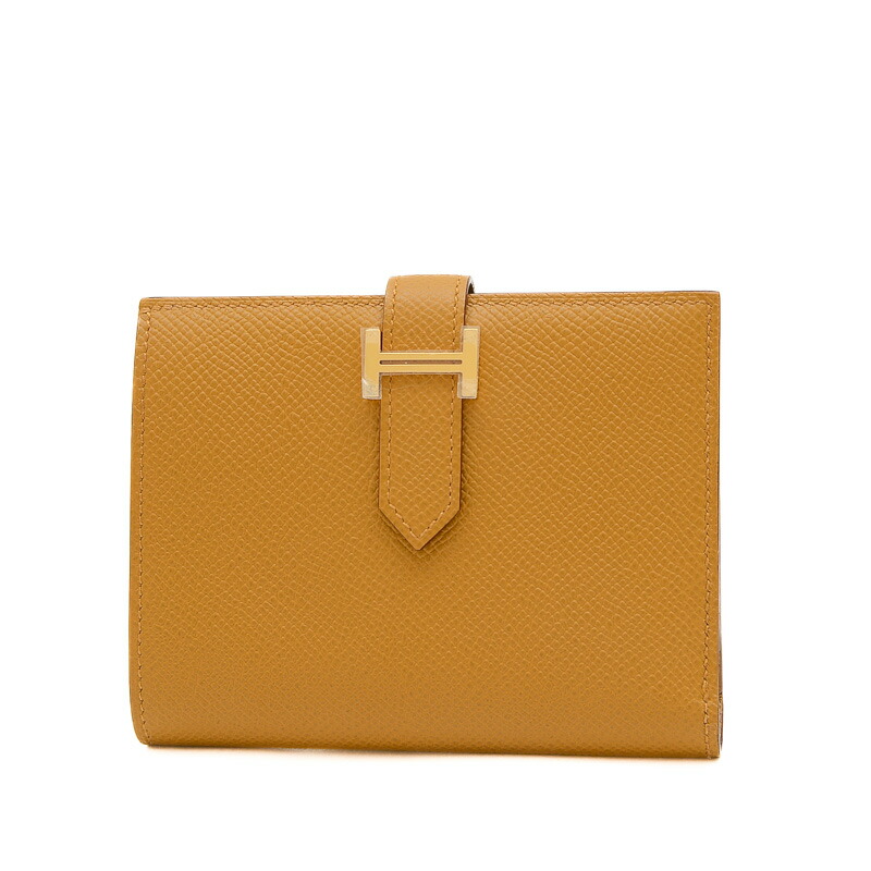 楽天市場】【未使用品】エルメス ベアンコンパクト 二つ折り財布