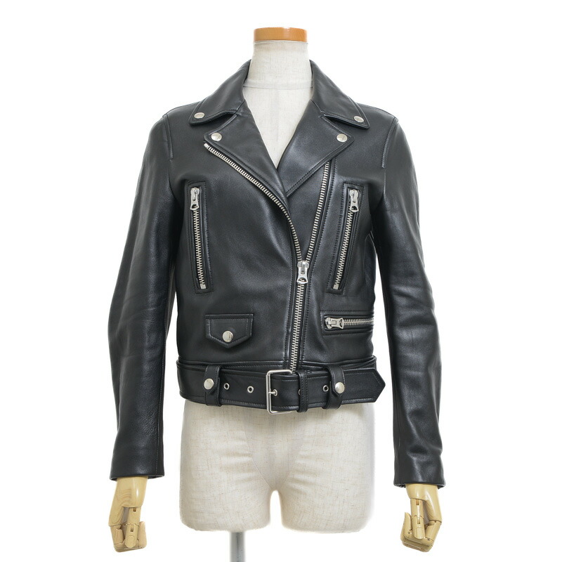 楽天市場】アクネストゥディオズ ライダースジャケット