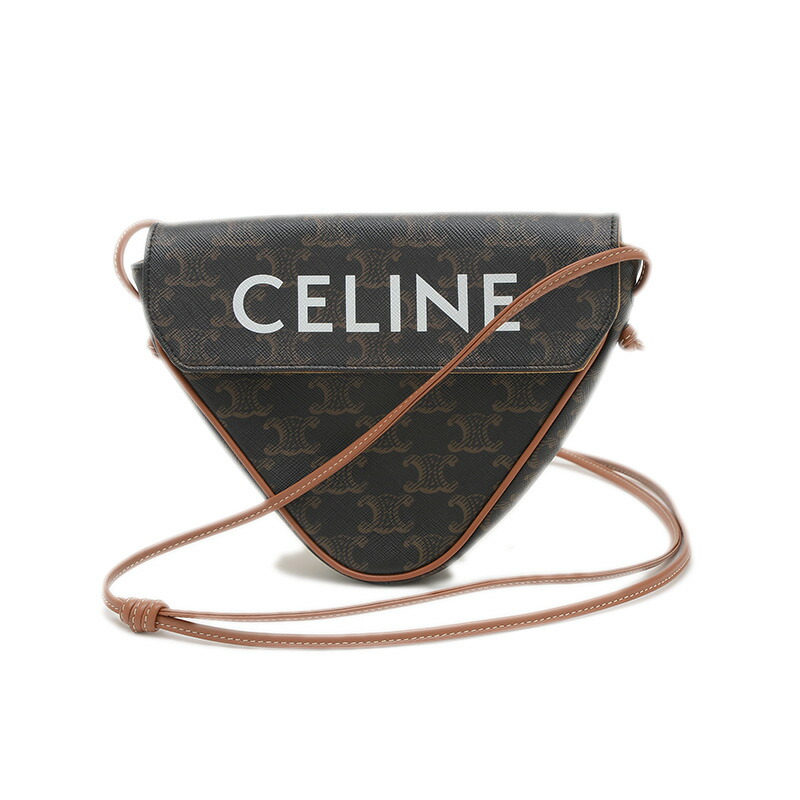 関税・送料込【CELINE】トリオンフ ミディアム ロゴバッグ CELINE】セリーヌ トリオンフ ミディアム カーフ バッグ (CELINE