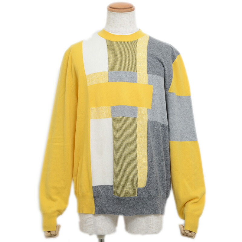 楽天市場】【エルメス】Hermes メンズ カシミヤ スパイダー刺繍 クルー