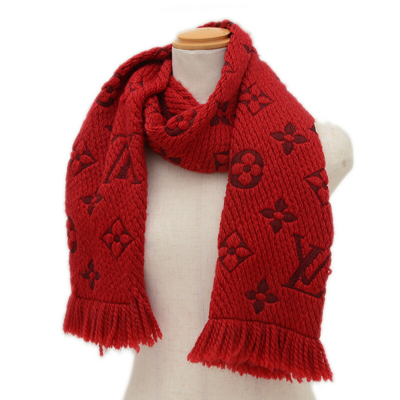 美品 ルイヴィトン エシャルプレイキャビック モノグラム マフラー LOUIS VUITTON ルイ・ヴィトン エシャルプ・レイキャビック