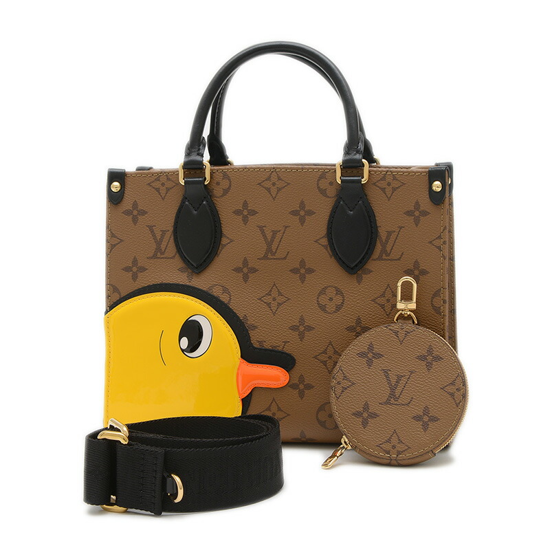 【 LV×SunYitianコラボ】◆LouisVuitton◆オンザゴー PM 楽天市場】ルイ・ヴィトン モノグラムリバース オンザゴーPM