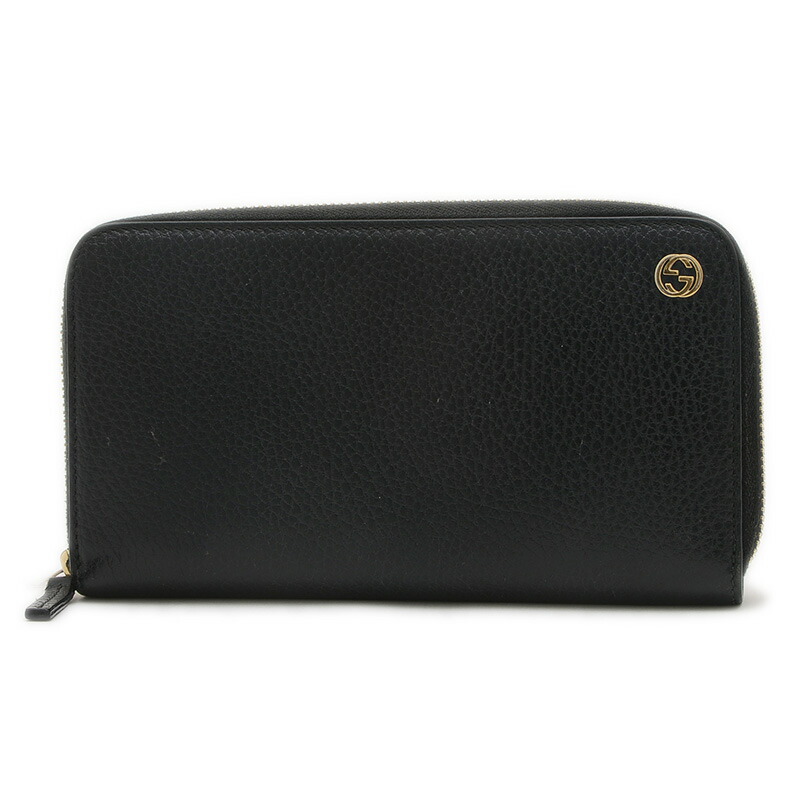 【美品】GUCCI 長財布 ラウンドジップ インターロッキング スタッズ 黒 楽天市場】【財布】GUCCI グッチ インターロッキングG 長財布