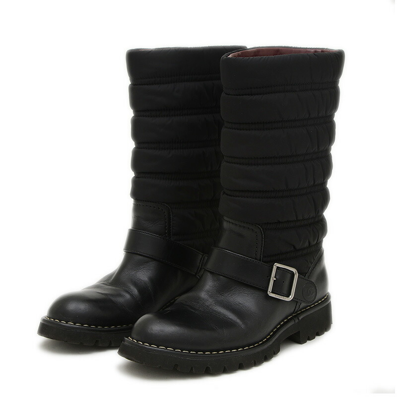 楽天市場】シャネル レディースシューズ エンジニアブーツ G26590