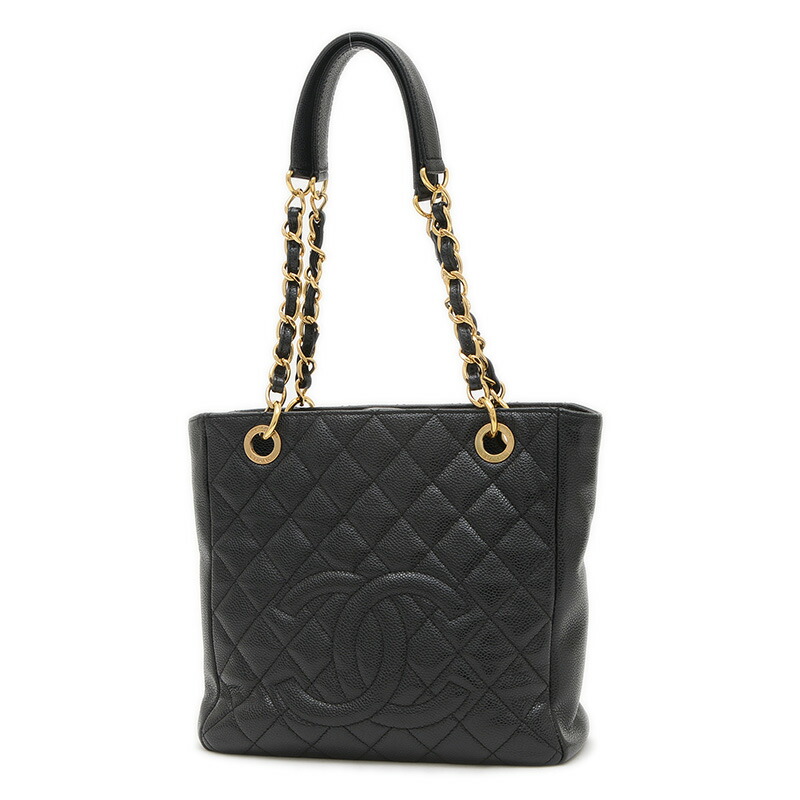 シャネル CHANEL マトラッセ PST トートバッグ バッグ カーフ（牛革） レディース ブラック系 A50994 【中古】 楽天市場】CHANEL シャネル PSTトート A50994 プチショッピング トート