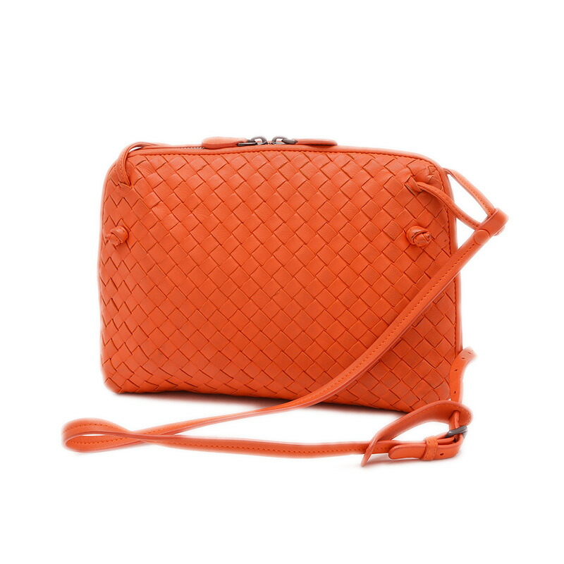 ボッテガヴェネタ イントレチャート ショルダーバッグ　焦茶 BOTTEGA VENETA ボッテガヴェネタ イントレチャート ハンドバッグ ワン