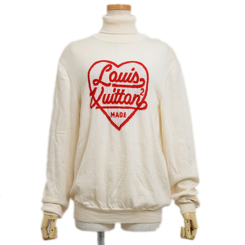 Louis Vuitton ブラウン タートルネック ニットセーター LOUIS VUITTON ルイヴィトンタートルネックニットセーターM