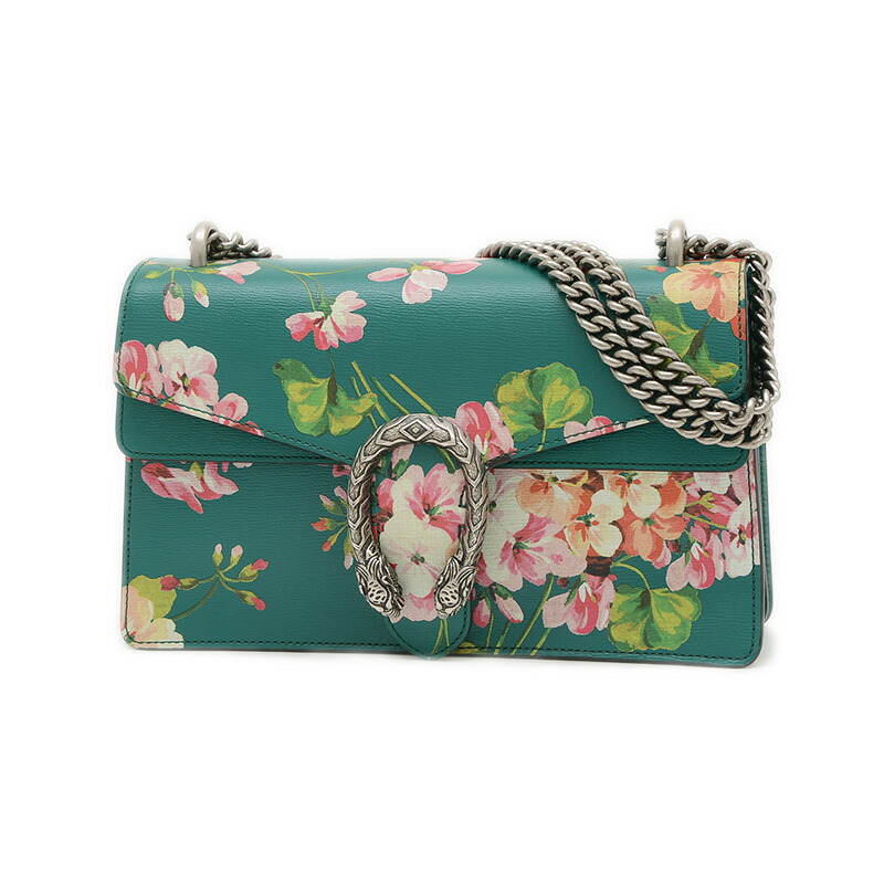 f79【極美品】グッチ　デュオニソス　GGスプリーム花柄チェーンショルダーバッグ 美品】GUCCI グッチ ディオニュソス チェーン ショルダーバッグ