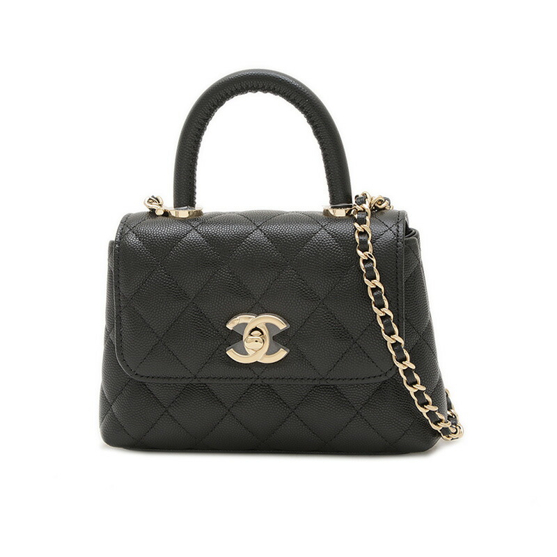 楽天市場】CHANEL シャネル ココハンドル 24 XS ハンドバッグ