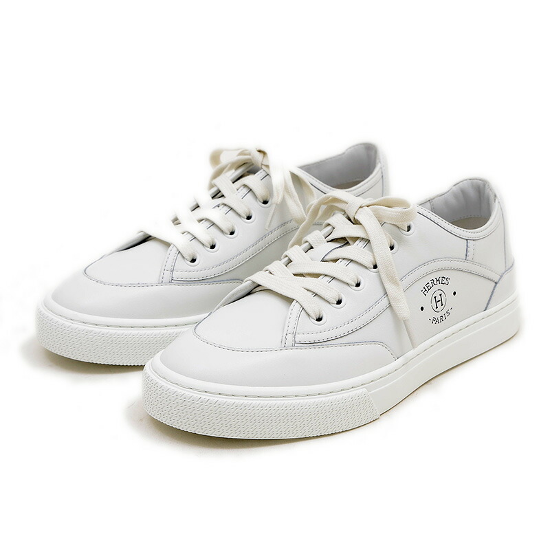 楽天市場】 エルメス HERMES スニーカー ゲット ホワイト/グレー