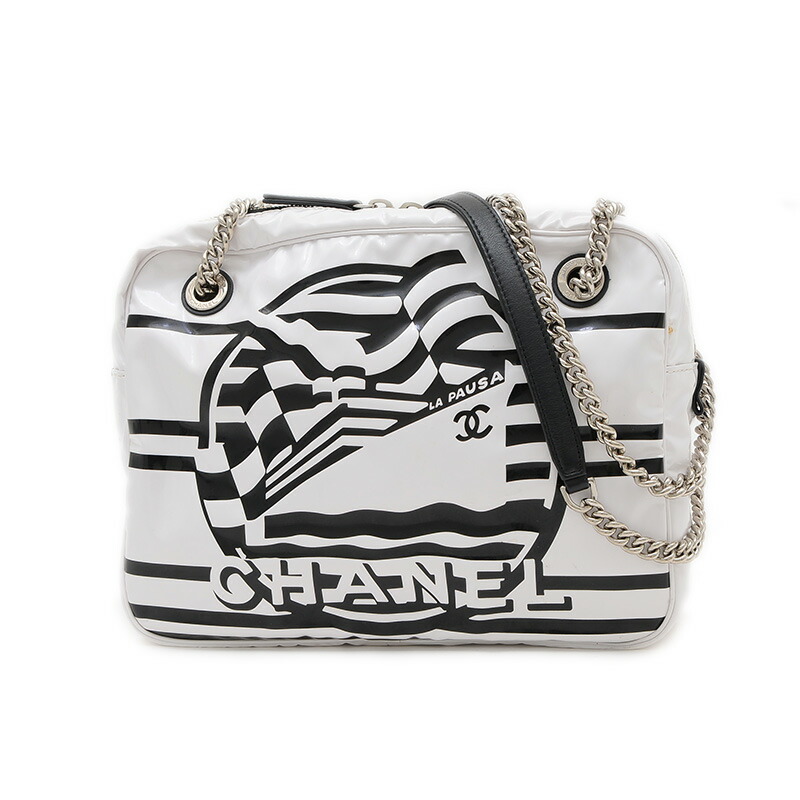 楽天市場】【お値下げ品】【中古】 CHANEL （シャネル） ﾋﾞﾆｰﾙ