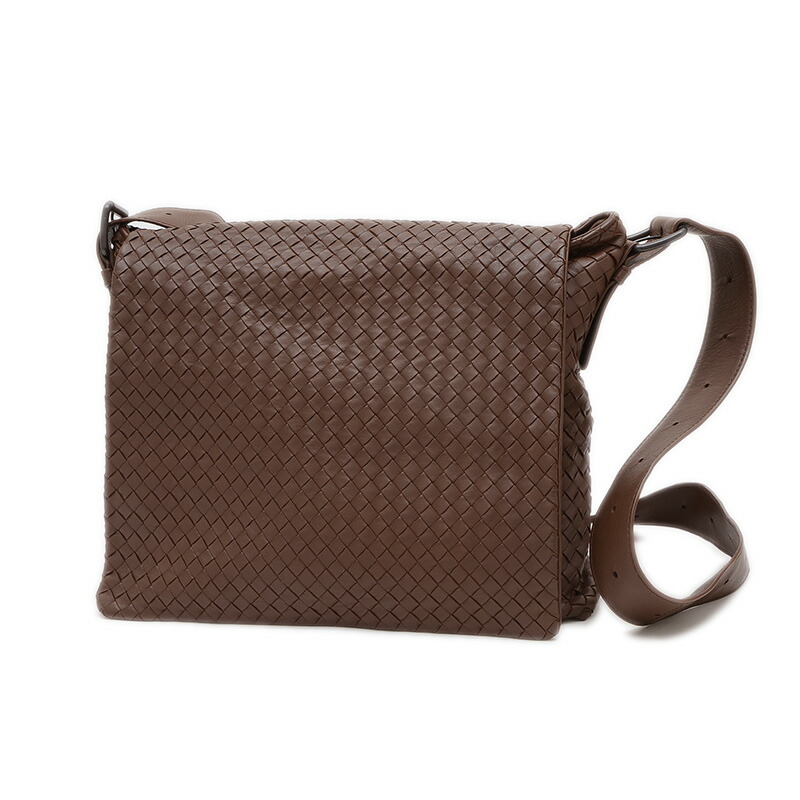 ボッテガべネタ アンディアーモ ブラウンショルダーバッグ ボッテガべ