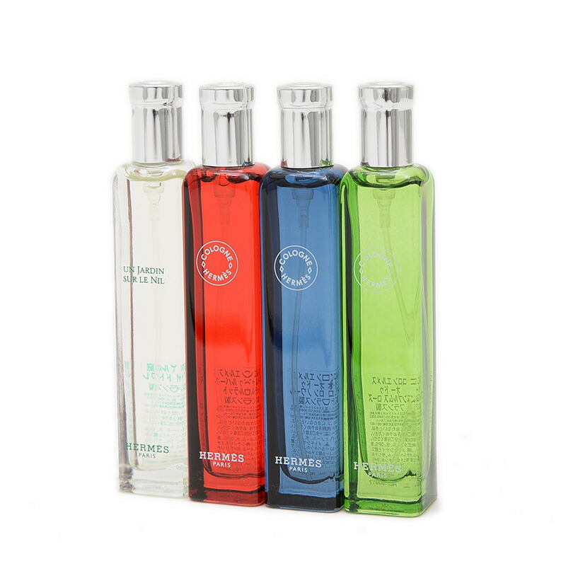 未使用　新品　箱付き　エルメス　コロン　香水15ml 3本 楽天市場】エルメス HERMES コロンエルメスノマドセット 15mlx4