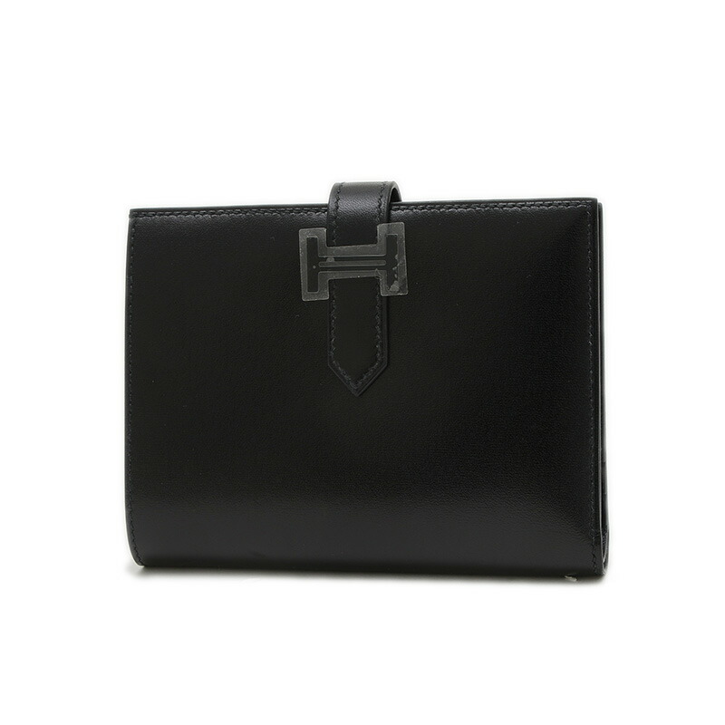 楽天市場】エルメス ベアンコンパクトモノクローム ソーブラック