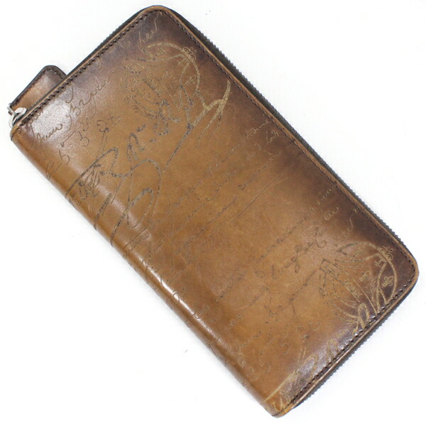 楽天市場】【中古】 ベルルッティ 長財布 イタウバ カリグラフィ