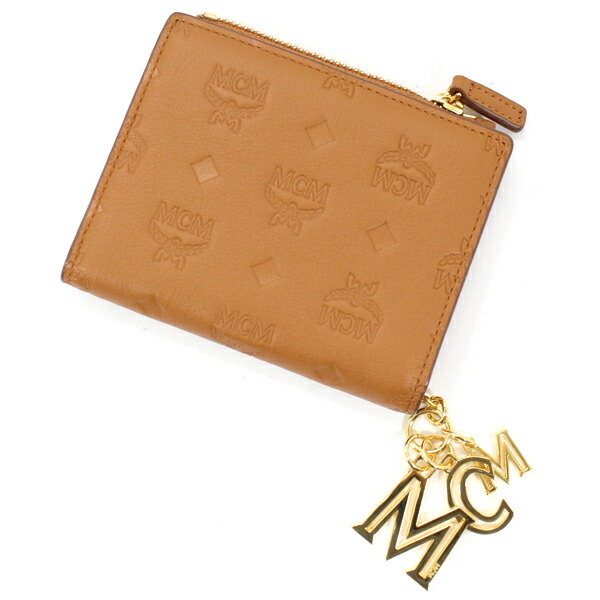 MCM キャメル 三つ折り財布 ☆希少！！☆MCM 3つ折り 財布 キャメル（MCM（ライン ・ 財布