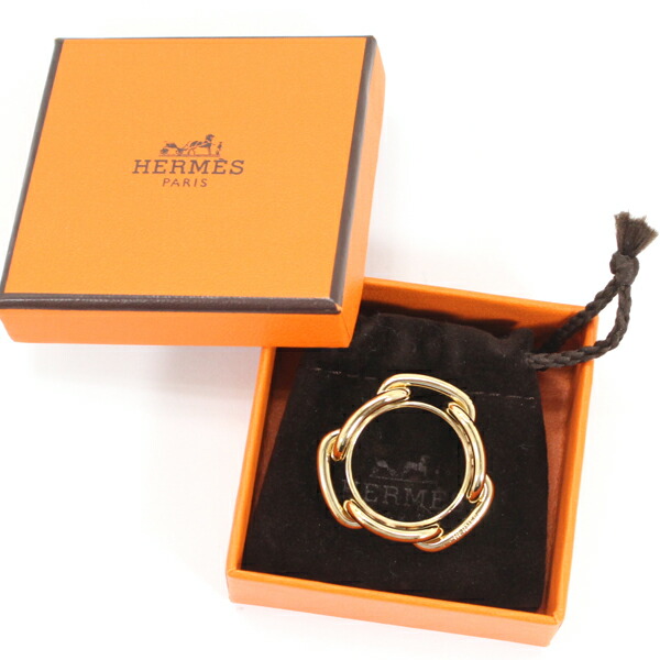 楽天市場】【箱付】HERMES エルメス スカーフ リング 90 レガート