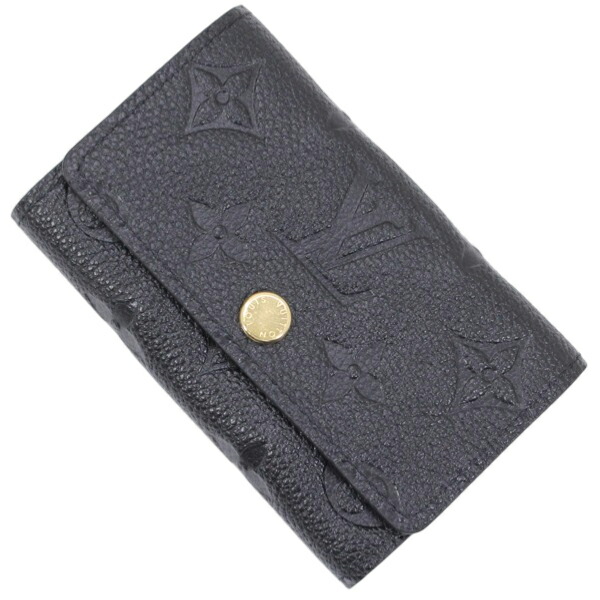 ルイヴィトン キーケース 6連 モノグラム アンプラント 黒 ブラック ミュルティクレ6 M64421 レザー 本革 鍵 LOUIS VUITTON ビトン メンズ レディース クール キーホルダー キーリング 鍵入れ ホック式 スマート プレゼント ブランド【新品・未使用】｜BrandShop Akindo 質屋あきんど