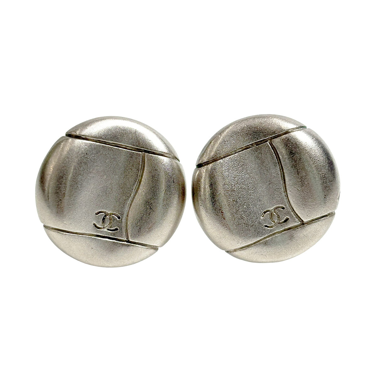 【中古】 シャネル CHANEL イヤリング ココマーク シルバー メタル 98P (3243)|ブランドショップキング