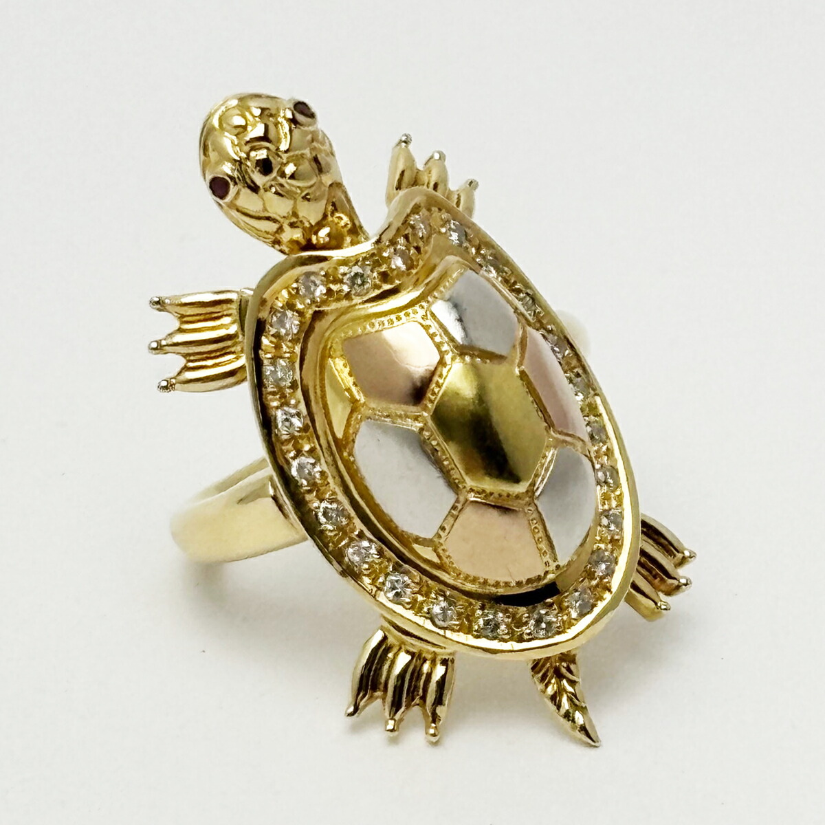 K18 亀 ペンダント トップ ORIGINAL K18亀ペンダントトップ GHP-40 | GOLD HOUSE Japan