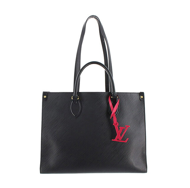 ☆☆ ルイ ヴィトン VUITTON エピ オンザゴーMM エピ 黒 M56080 御徒面子 【中古】
