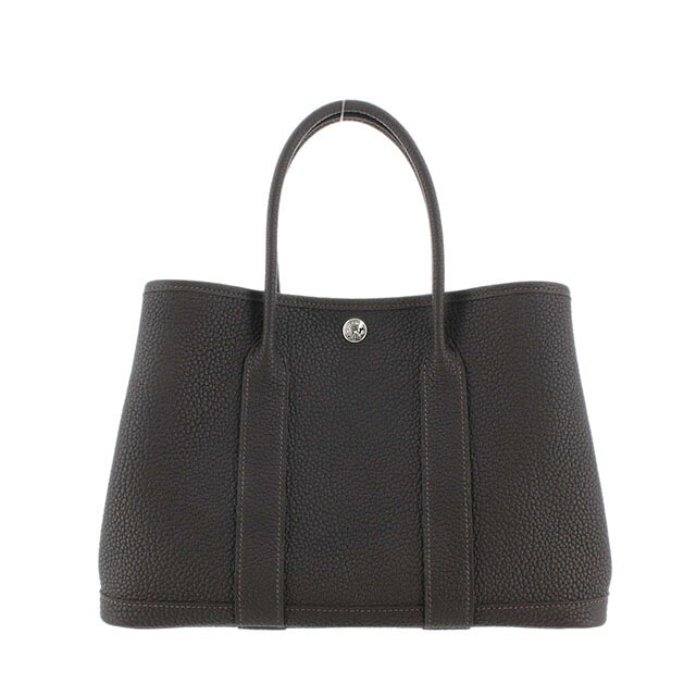 エルメス HERMES 庭園寄り合いTPM ハンドバック ネゴンダ ベブラン しろがね色金具 G目じるし 新品 御徒面子