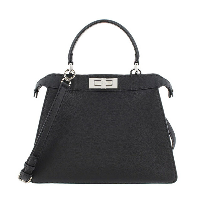 FENDI フェンディ　セレリア　バッグ　白 フェンディ セレリア レイ 2Wayショルダーバッグ レザー