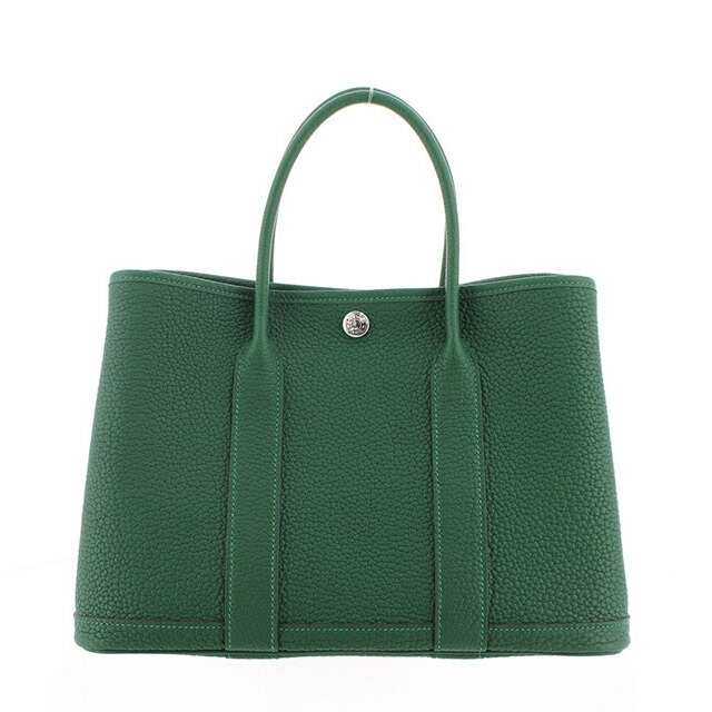 【希少】HERMES ガーデンパーティー 30 ゴールド TPM エルメス ガーデンパーティ30/TPM ゴールド ネゴンダ シルバー
