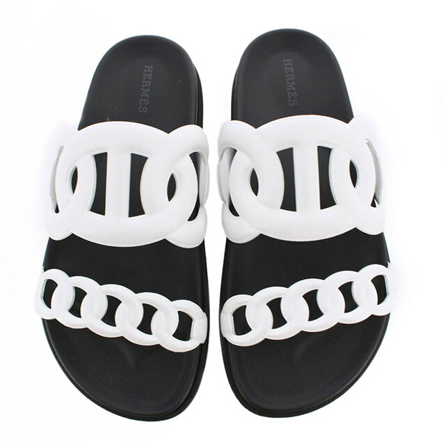 楽天市場】≪ 新品 ≫ エルメス エズ 30 サンダル 38 レザー コルク