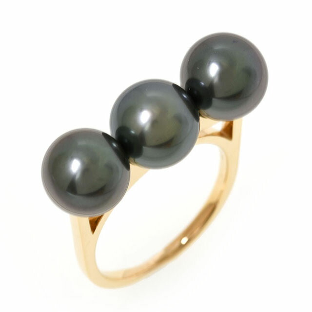 TASAKI タサキ　バランス　エラ　リング タサキ(TASAKI)タサキ バランスエラブラック リング リング・指輪