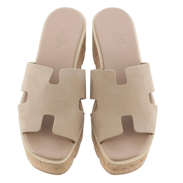 楽天市場】エルメス 靴 レディース エズ 30 サンダル ナチュラル