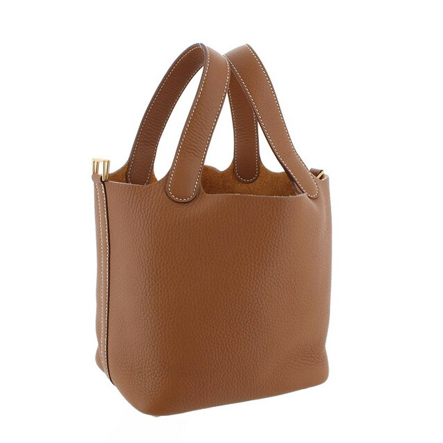 エルメス　HERMES ピコタン mmシャンパンゴールド金具 トリヨンクレマンス HERMES エルメス ピコタンロック18/PM グリミスティ トリヨン