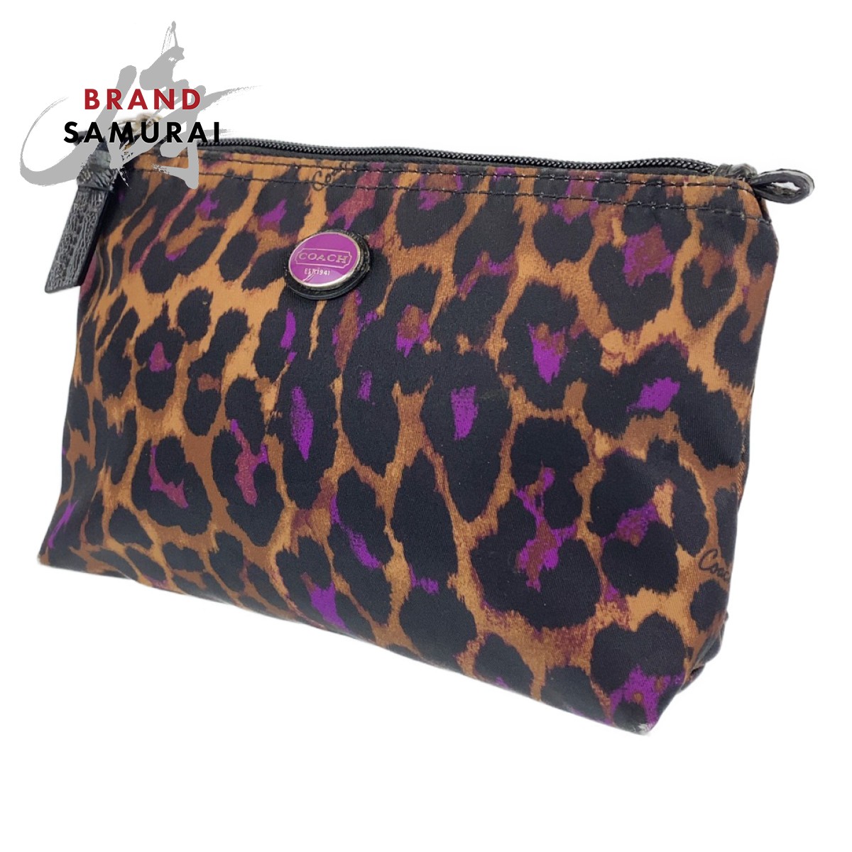 楽天市場】コーチ COACH アクセサリーポーチ ナイロン レザー