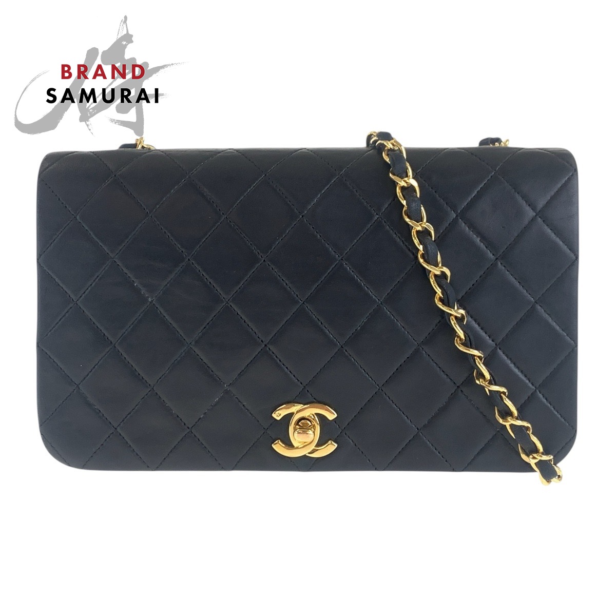 【美品】 シャネル ウエストポーチ マトラッセ  ターンロック チェーン 黒 1411.jpg