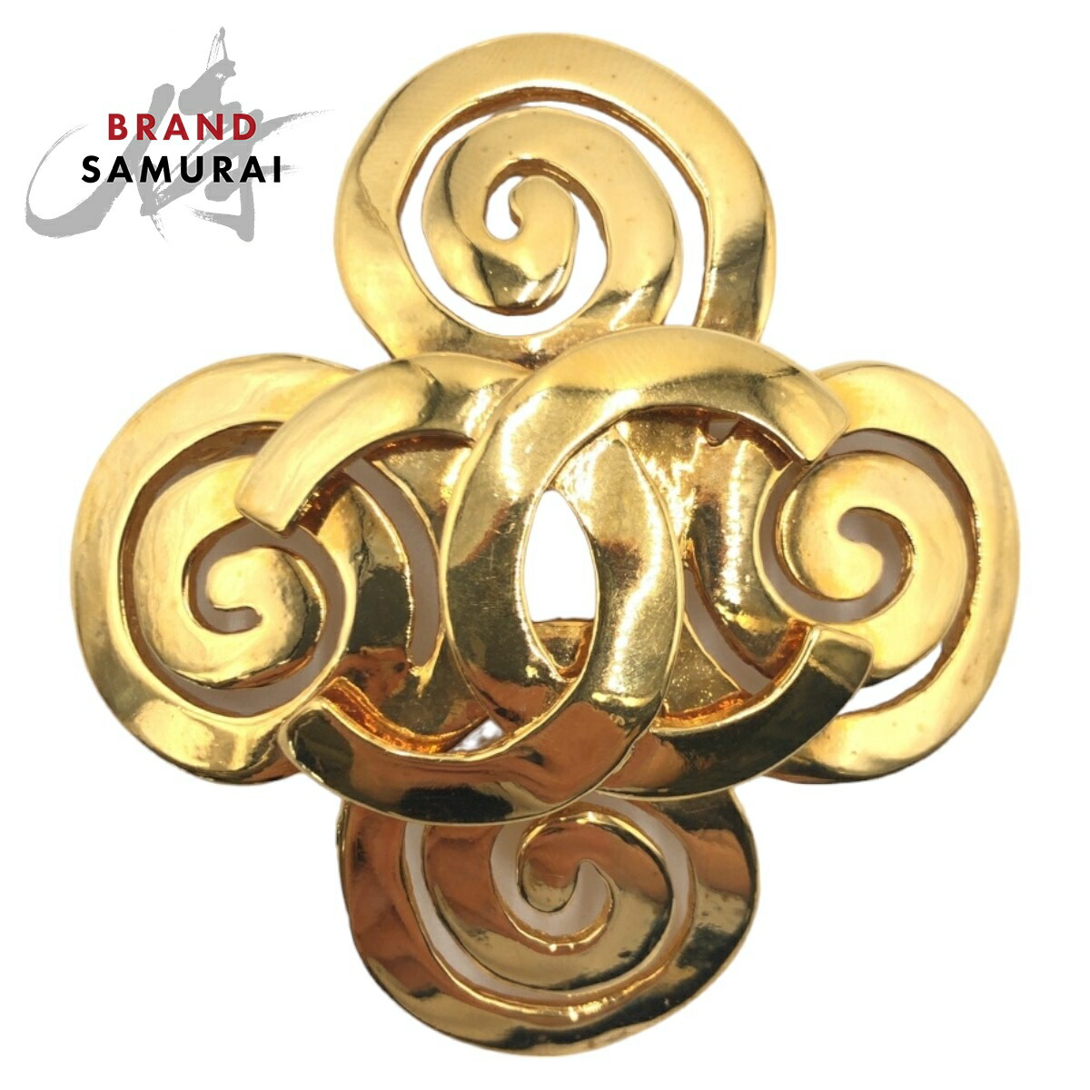 楽天市場】シャネル CHANEL ブローチ ココマーク クロスリボン