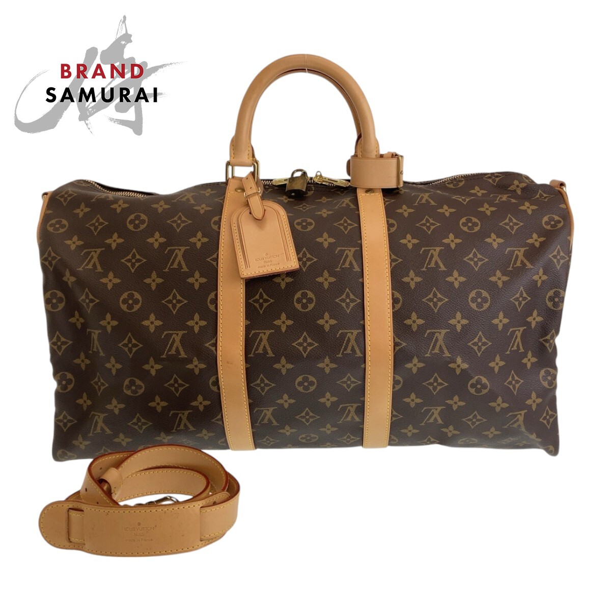 【Louis Vuitton】キーポール50トートバッグ兼ショルダーバッグ キーポル・バンドリエール 50 モノグラム｜ルイ・ヴィトン 公式