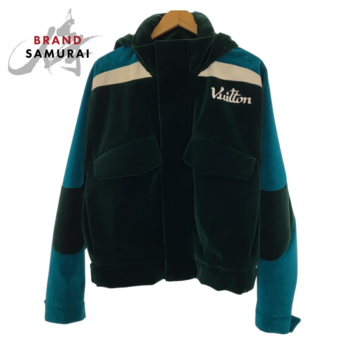 ほぼ未使用　ルイヴィトン　ミッドレングスモノグラムナイロンウインドブレーカー m45302439070_1.jpg?1703064870