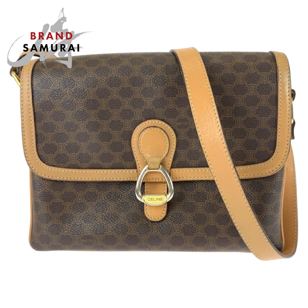 ⭐CELINE⭐　美品　セリーヌ　ショルダーバッグ　マカダム柄　ブラウン 楽天市場】CELINE セリーヌ マカダム柄 ブラゾン柄 ショルダー