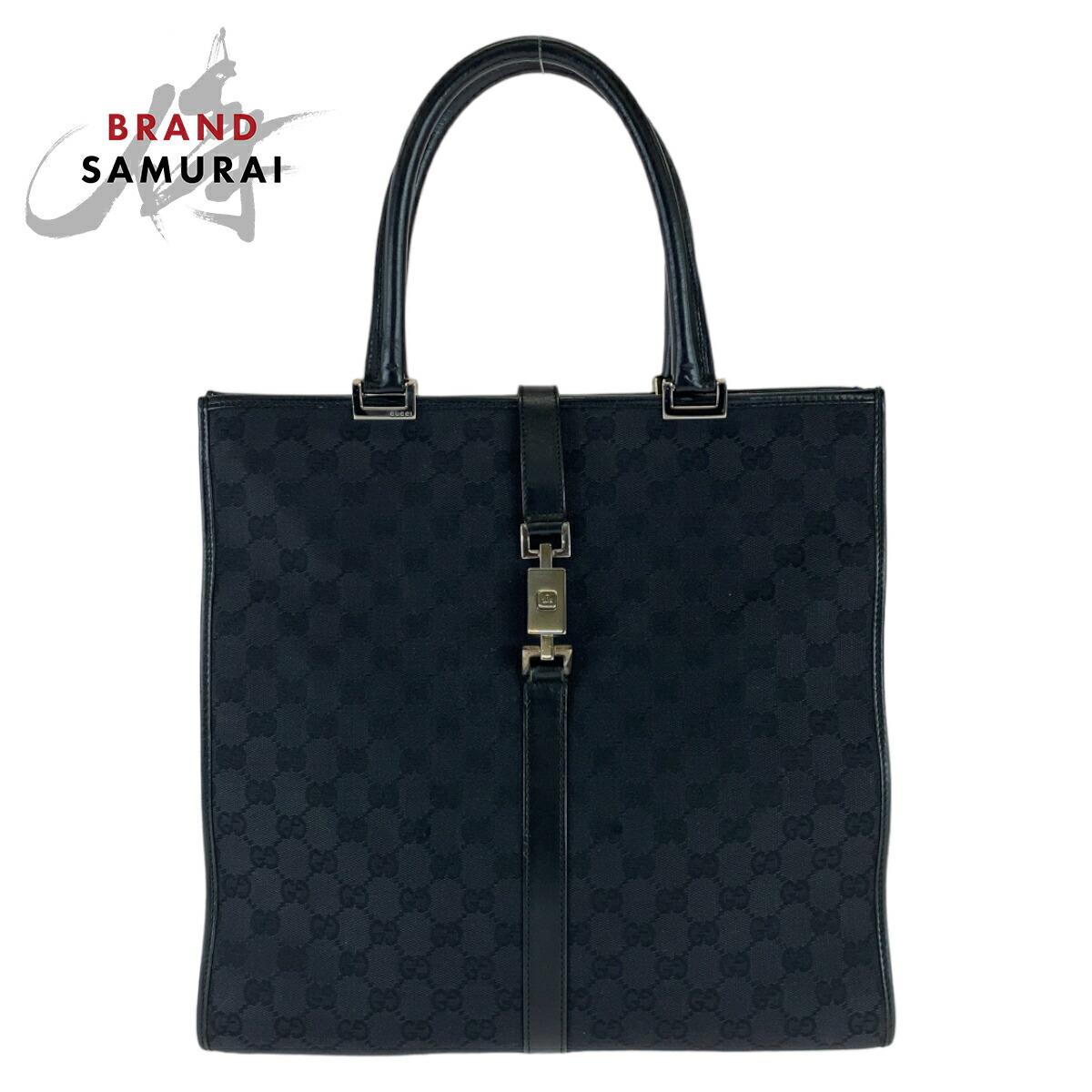 GUCCI ブラック トートバッグ GUCCI - グッチ GUCCI グッチシマ トートバッグ 268175 ブラック
